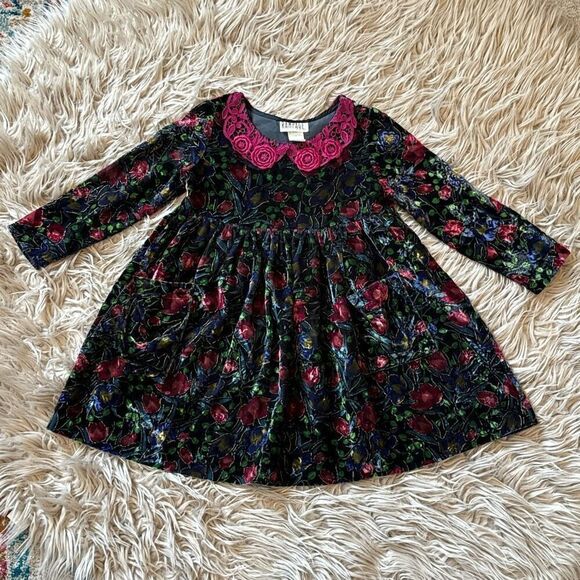 Vintage girls fancy dress with cinch clip size 6 - Picture 7 of 7